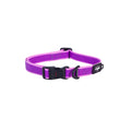 Rogz Classic Amphibian Purple Dog Collar Large-Habitat Pet Supplies