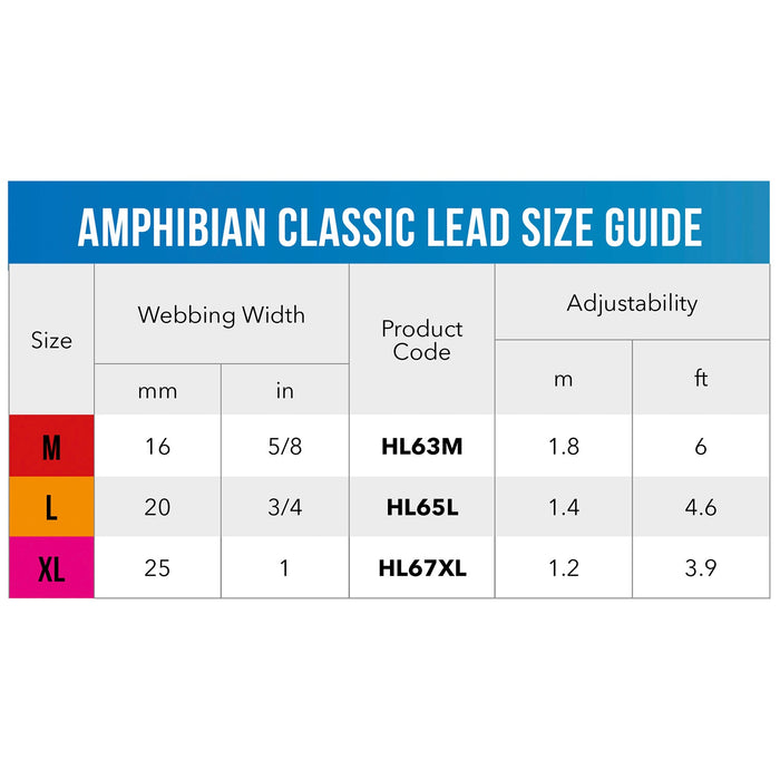Rogz Classic Amphibian Purple Dog Lead Large