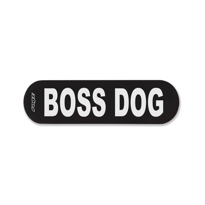 Rogz Pre-Made Badge Boss Dog Lge-Habitat Pet Supplies