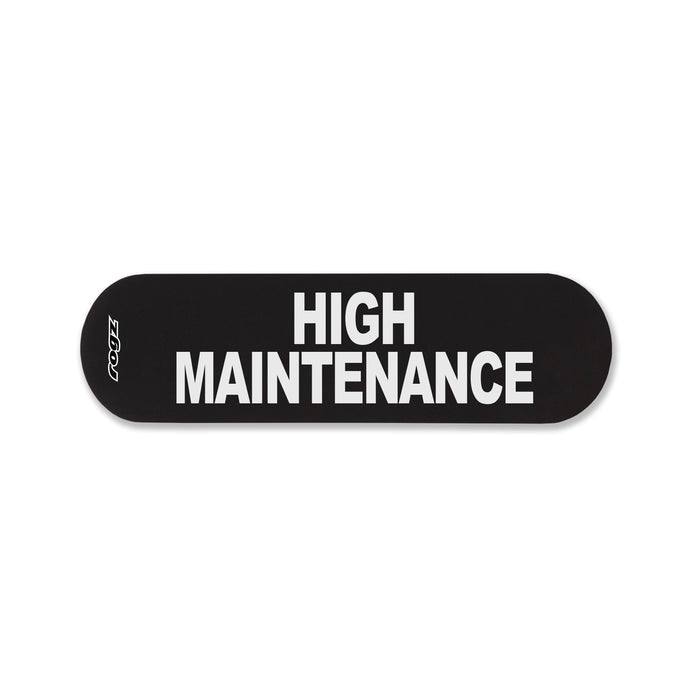 Rogz Pre-Made Badge High Maintenance Lge-Habitat Pet Supplies