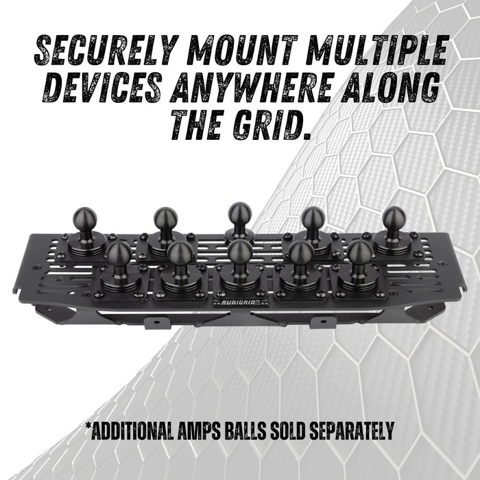 RubiGrid® 2021-2026 Ford F-150 & Raptor Phone Holder Multi-Device Dash Mount