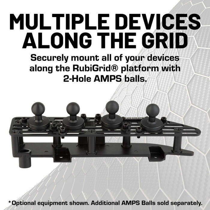 RubiGrid® 2022+ GMC Sierra + Chevrolet Silverado Dash Mount 13.4" Screen