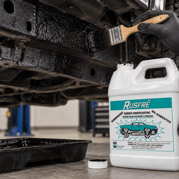 Rusfre 1020F-1 Rubberized Undercoating 1 gal Black -1020F-1 - Eagle National Supply