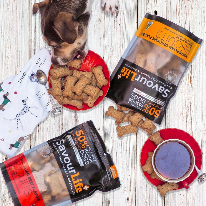 SavourLife Australian Chicken Biscuits Dog Treats 500g