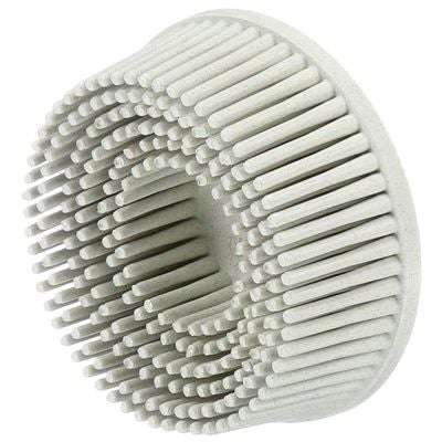 Scotch-Brite™ 07528 2" White Straight Bristle Disc, 120 Grit Aluminum Oxide ---Eagle National Supply
