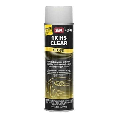 SEM® 40903 1K HS Gloss Clearcoat, 20 oz Aerosol ---Eagle National Supply