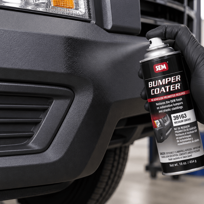 SEM® Bumper Coater 39163 Trim Paint in Medium Smoke, 16 oz Aerosol Can -39163 - Eagle National Supply