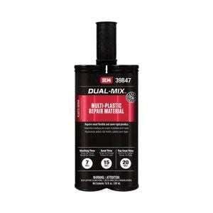 SEM® Dual-Mix™ 39847 Gray Multi-Plastic Repair Material, 7 oz Cartridge ---Eagle National Supply