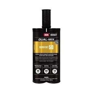 SEM® Dual-Mix™ 40507 Quick Set 50 2-Component Urethane Adhesive, 7 oz Cartridge ---Eagle National Supply