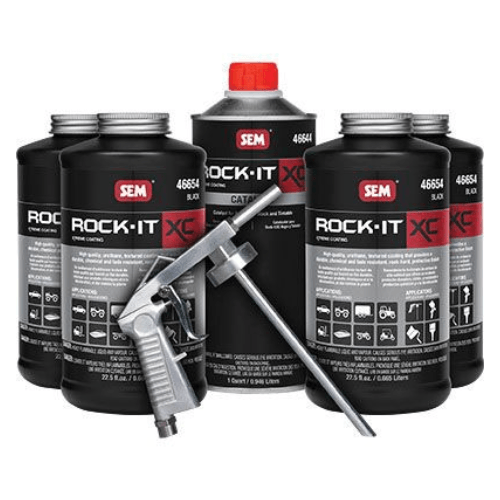 SEM Rock-It XC 46650 Black Truck Bed Liner Gallon Kit -46650---Eagle National Supply
