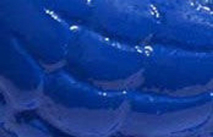 Set of Two Blue Metal Bird Tabletop Sculpture