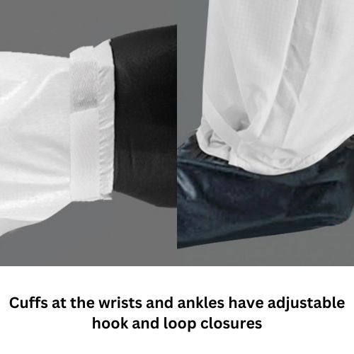 Shoot Suit 4XL White Reusable Paint Suit with Hood -61210444XL---Eagle National Supply