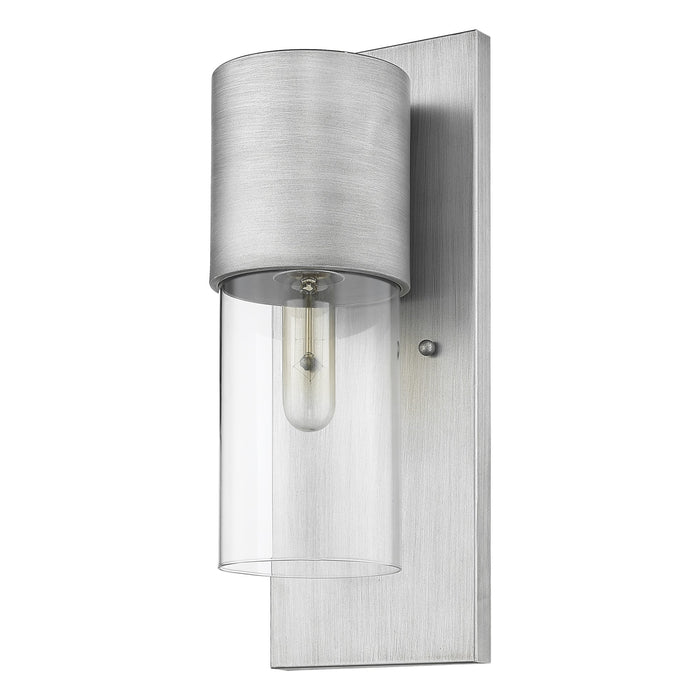 Silver And Clear Transparent Dimmable Outdoor Hanging Light With Silver And Clear Shades