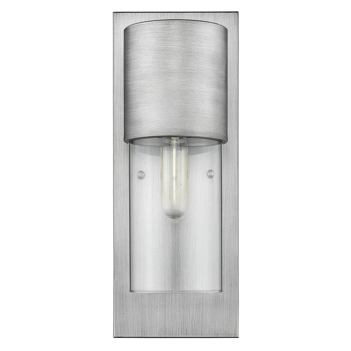 Silver And Clear Transparent Dimmable Outdoor Hanging Light With Silver And Clear Shades
