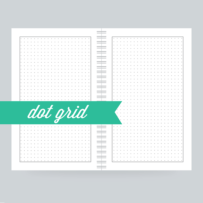 Dot grid is our latest filler paper offering.