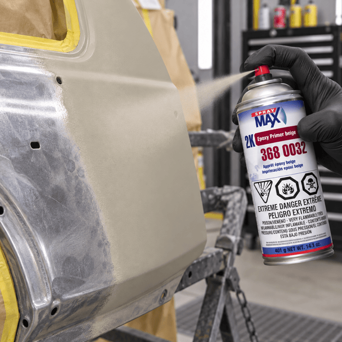 SprayMax® 3680032 Beige Universal 2K Epoxy Primer Filler Aerosol -3680032 - Eagle National Supply