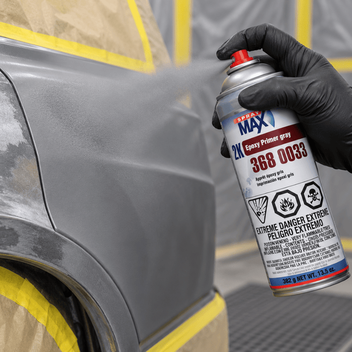SprayMax® 3680033 Gray Universal 2K Epoxy Primer Filler Aerosol -3680033 - Eagle National Supply