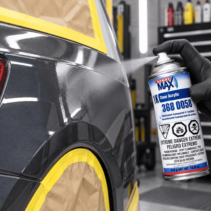 SprayMax® 3680058 1K Acrylic Clear Coat, 10.6 oz -3680058 - Eagle National Supply