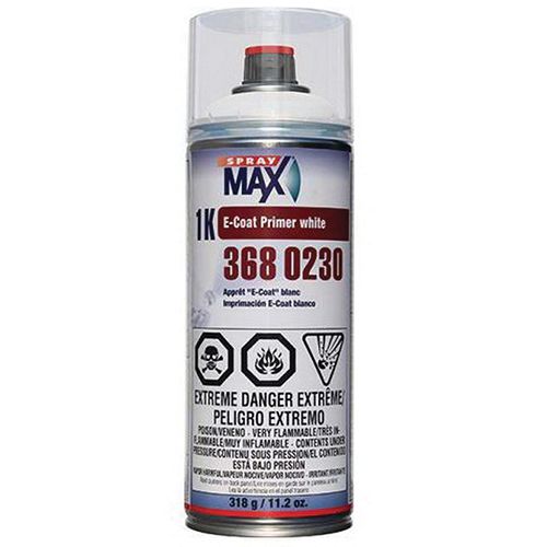 SprayMax 3680230 White 1K E-Coat Primer, 11.2 oz Aerosol -3680230---Eagle National Supply