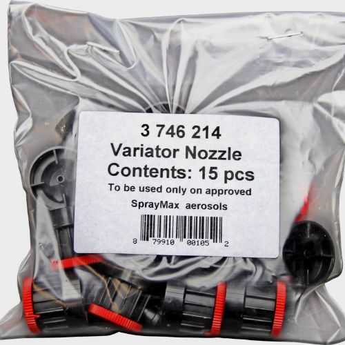 SprayMax® 3746214 Variator Nozzle for 1K and 2K Spray Cans, 15 pk -3746214---Eagle National Supply