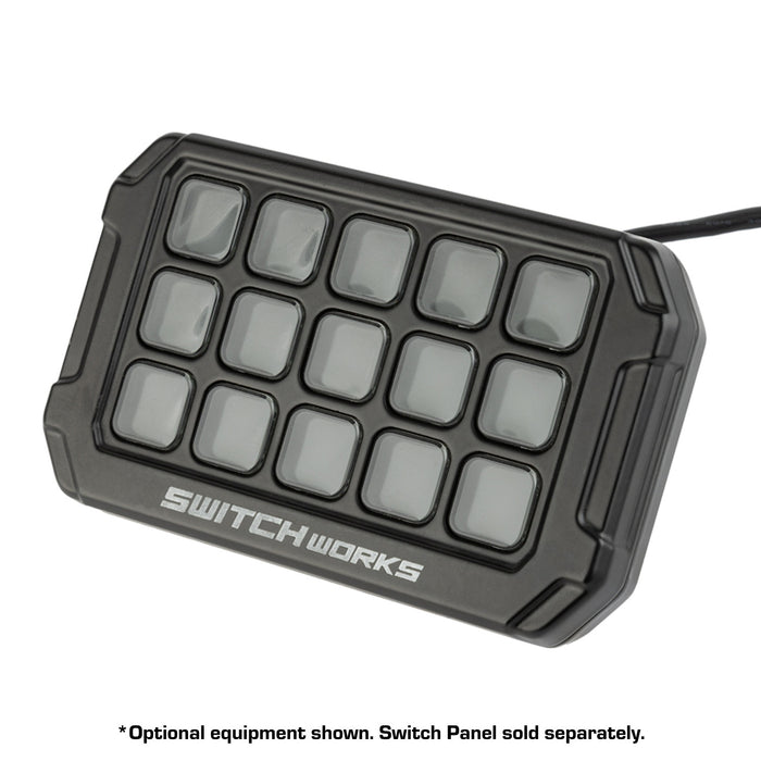 Switch Works Alpha12 Digital Smart Switch Panel Mount with 20mm Ball