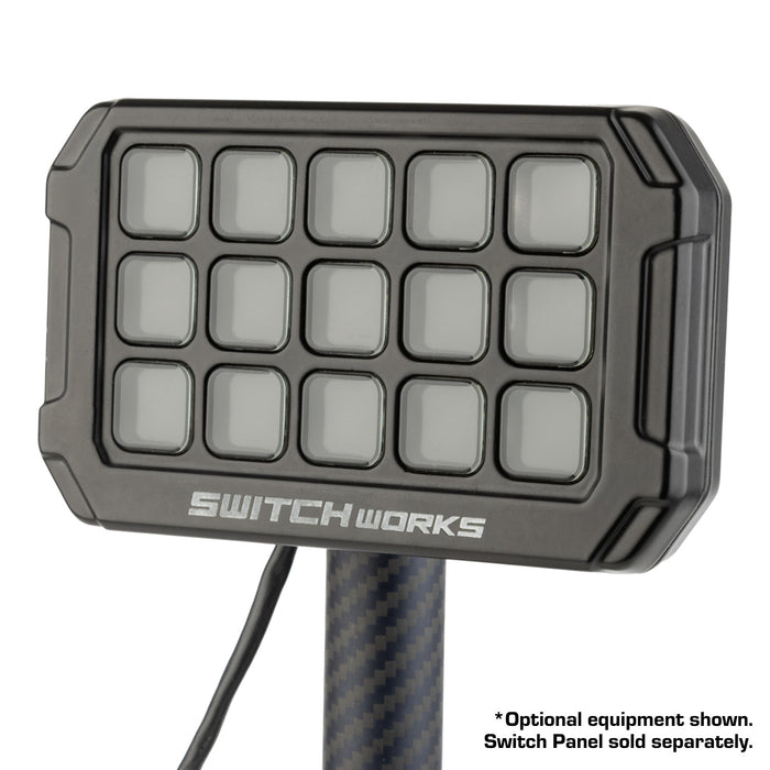 Switch Works Alpha12 Digital Smart Switch Panel Mount with 20mm Ball
