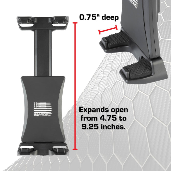 Tablet Holder with Mounting Arm + AMPS Mounting Plate with 20mm Ball