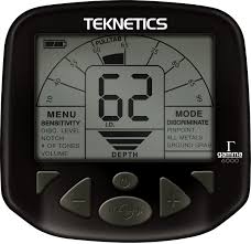 Teknetics Gamma 6000 Metal Detector with 8" Waterproof Concentric Search Coil