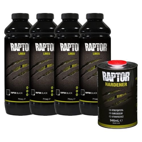 U-POL® 0820 National Rule Raptor Kit, 1 gal, Black -0820---Eagle National Supply