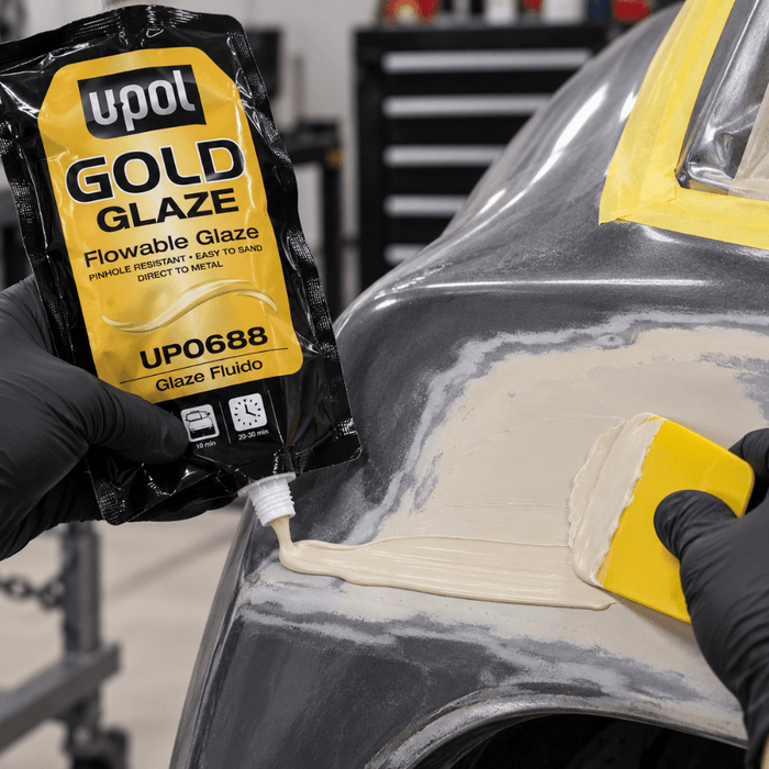 U-POL® GOLD UP0688 Flowable Glaze, 440 mL Filler Bag -0688 - Eagle National Supply