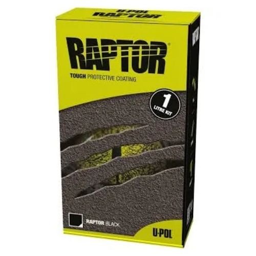 U-POL® RAPTOR® UP4801 3:1 National Rule Black Raptor Kit, 1 Liter Kit -4801---Eagle National Supply
