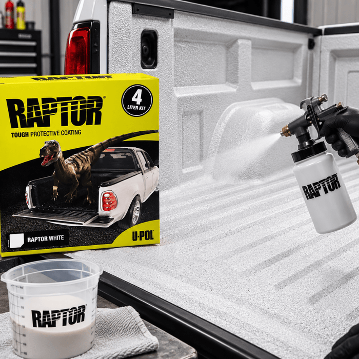 U-POL® RAPTOR® UP4807 National Rule Raptor Kit, 1 gal, White -4807 - Eagle National Supply
