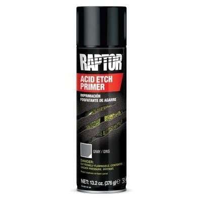 U-POL® RAPTOR® UP5023 1K Acid Etch Primer, 13.2 oz Aerosol Can, Gray ---Eagle National Supply