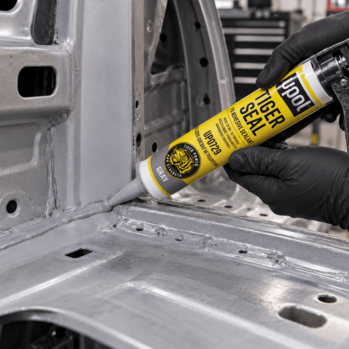U-POL TIGER SEAL UP0729 1K Gray Seam Sealer, 310 mL Cartridge -0729 - Eagle National Supply