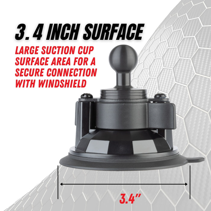 Universal Phone Holder with Articulating Mounting Arm + Cup Holder Mount