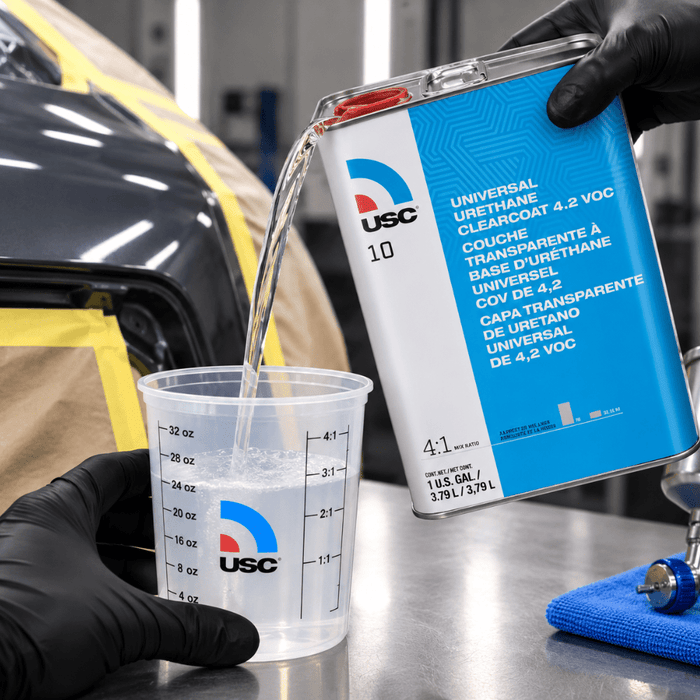 USC 10-1 10 High-Build Urethane Clear Coat, 1 gal, 4:1 Mixing -USC10-1 - Eagle National Supply