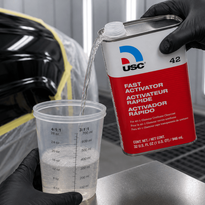 USC 42 Fast Activator for 40-1 Glamour Urethane Clearcoat, Qt -42-4 - Eagle National Supply