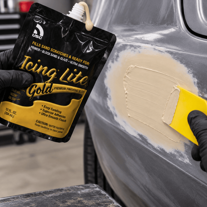 USC® Icing® Lite 26012 Finishing Glaze, 12 oz Pouch -26012 - Eagle National Supply