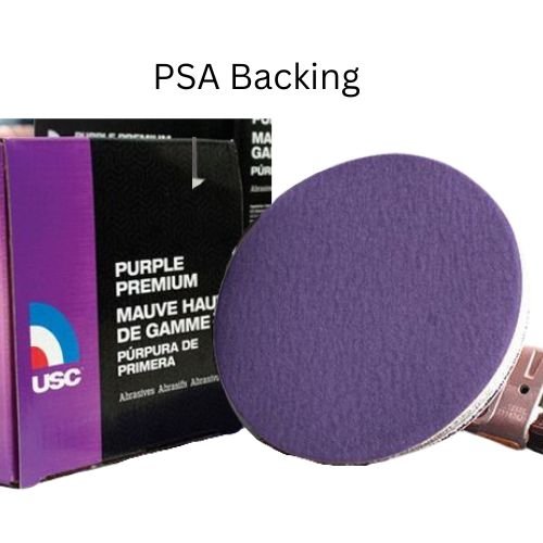 USC Purple Premium 320 Grit 6 in PSA Sanding Disc #991314, 50 pc -991314---Eagle National Supply