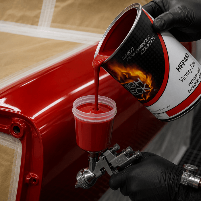 Victory Red GM WA-9260 Basecoat Paint, Gallon, High Teck HFP450 -HFP450-1 - Eagle National Supply