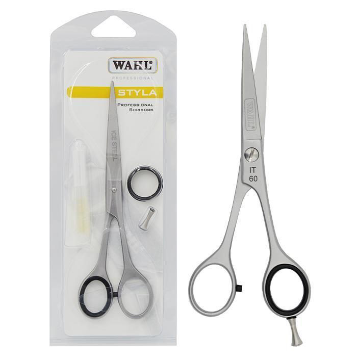 Wahl Italian Series Curved Scissors 16.5cm-Habitat Pet Supplies