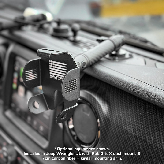 Warn®-Compatible Handheld Winch Remote Controller Holder with integrated 20mm Ball