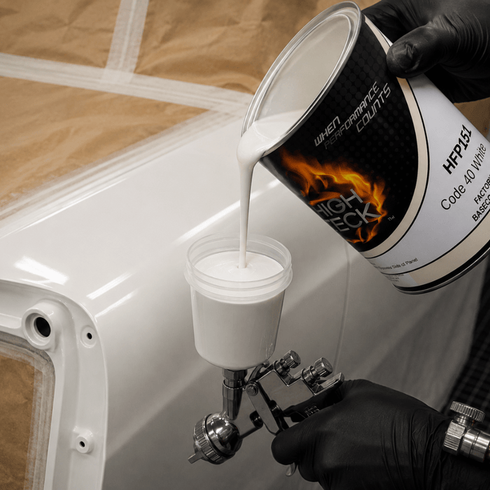 White GM WA-8554 Basecoat Paint, Gallon, High Teck HFP151 -HFP151-1 - Eagle National Supply