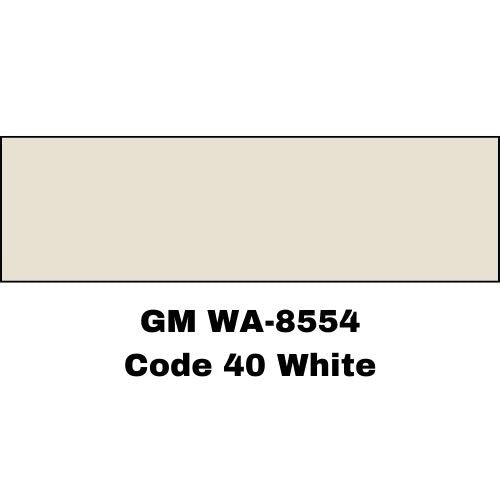 White GM WA - 8554 Basecoat Paint, Quart, High Teck HFP151 - HFP151 - 4 - Eagle National Supply