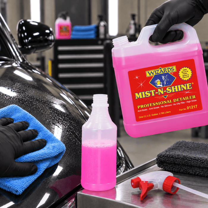 WIZARDS® MIST-N-SHINE® 01217 Professional Detailer, 1 gallon -1217 - Eagle National Supply