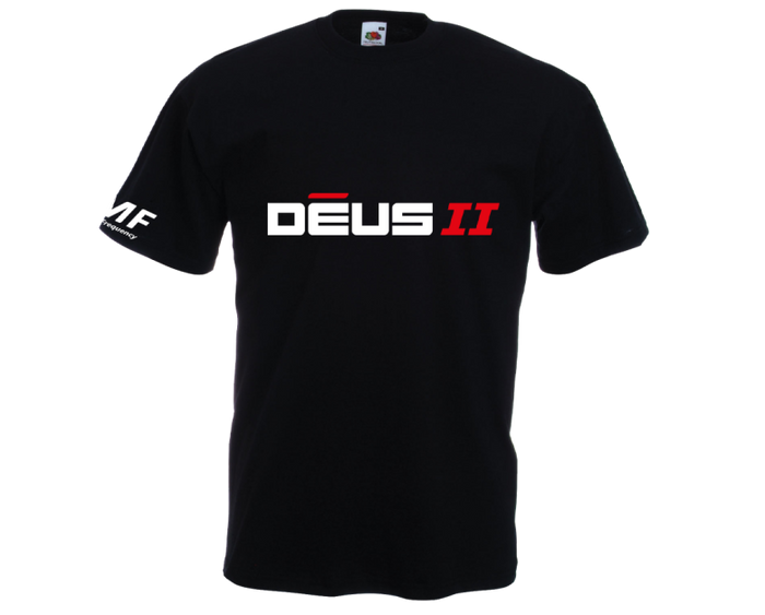 XP DEUS II High Quality 100% Cotton T-Shirt - Black