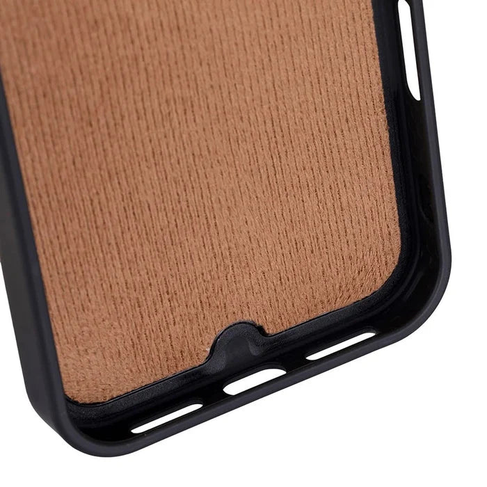 York Leather iPhone 18 Pro Max MagSafe Case, Saddle Brown - BlackBrook Case