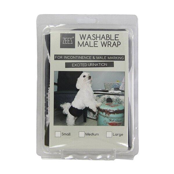 ZeeZ Washable Male Dog Wrap Large-Habitat Pet Supplies